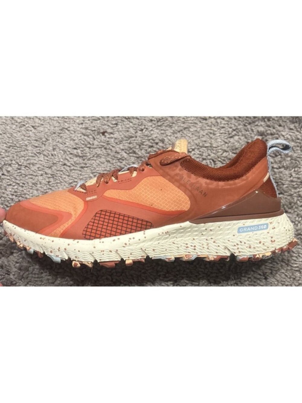 Cole Haan Zerogrand Overtake A/T Runner II Bruschetta/Alabaster 7.5 B (M)